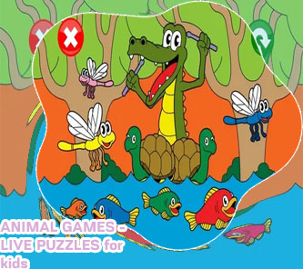 Animal games for kids