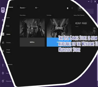 Epic games app