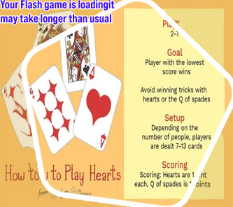 Hearts card game